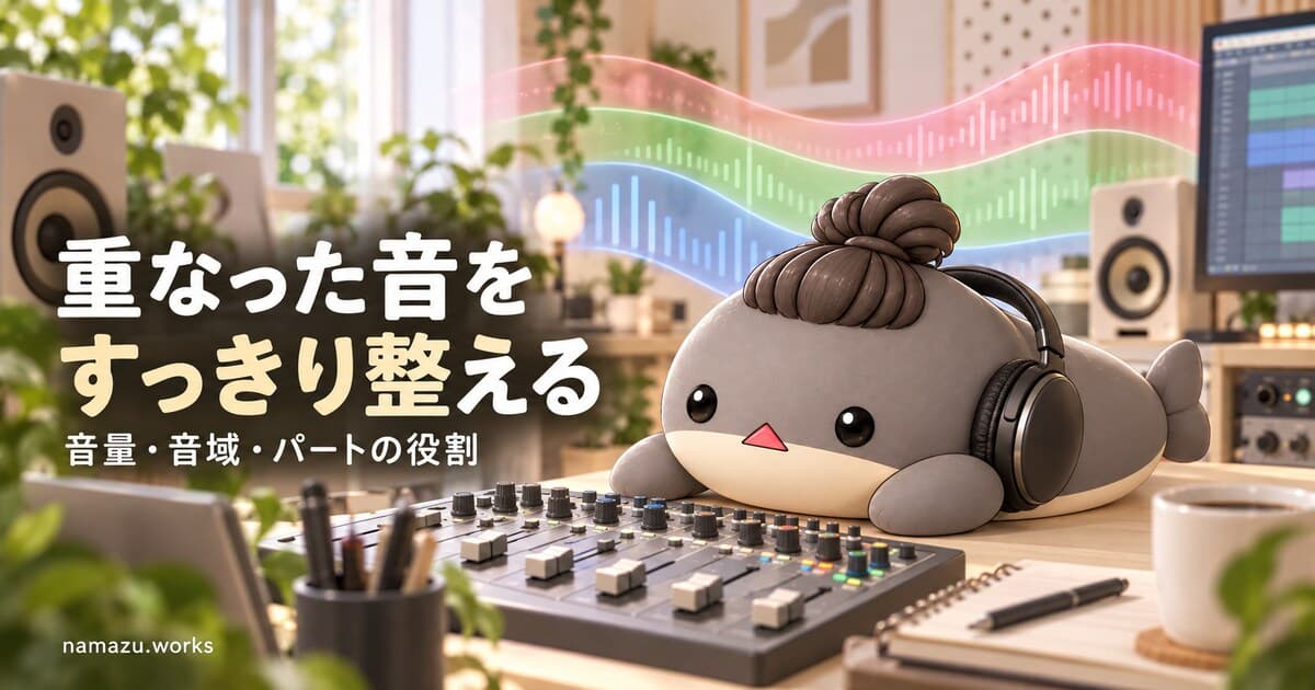 音を重ねると濁るのはなぜ？ — 音量と音域から整える