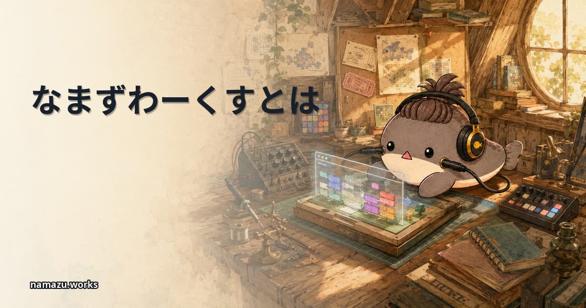 なまずわーくすについて