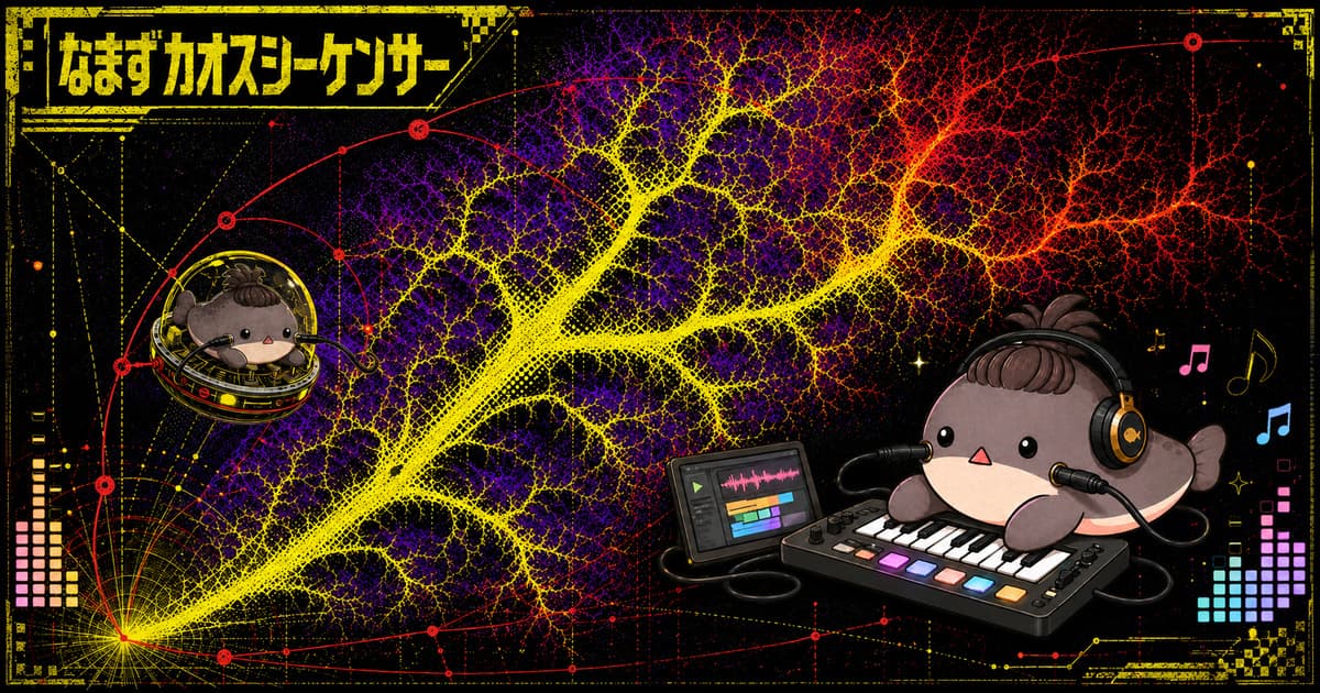 なまずカオスシーケンサーのプレビュー