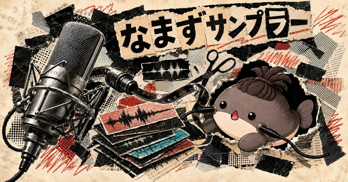 なまずサンプラーのプレビュー