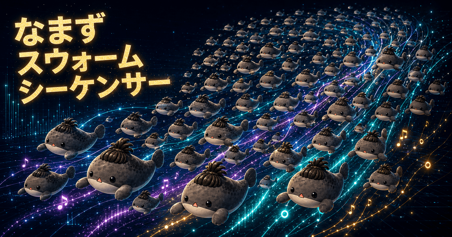 なまずスウォームシーケンサーのプレビュー