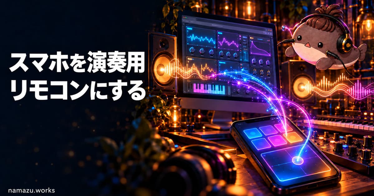 スマホをSound Labの演奏用リモコンにする