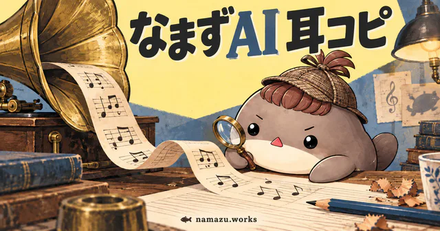 なまずAI耳コピのプレビュー