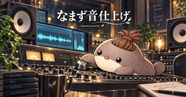 なまず音仕上げのプレビュー