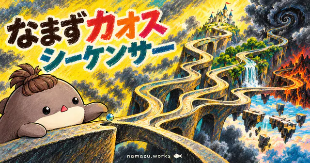 なまずカオスシーケンサーのプレビュー