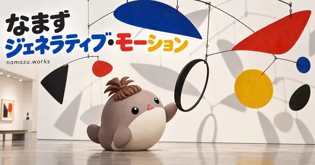 なまずジェネラティブ・モーションのプレビュー