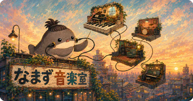 なまず音楽室のプレビュー