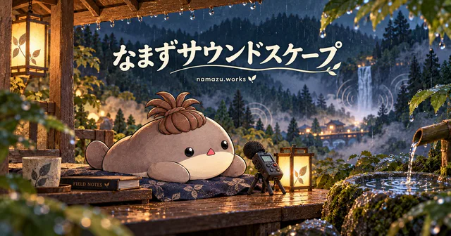 なまずサウンドスケープのプレビュー